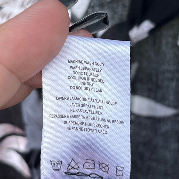 Spiritual Gangster Maya Floral Kimono Black 100% Rayon Robe One Size - Picture 6 of 8